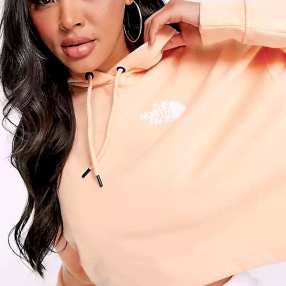 NWT The North Face Coordinates Hoodie with Back Graphic in Apricot XL - Picture 8 of 10
